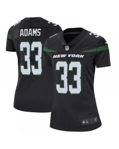 Women's New York Jets #33 Jamal Adams 2019 Black Vapor Untouchable Limited Stitched NFL Jersey(Run Small)