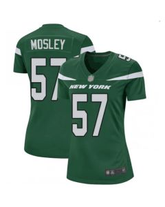 Women's New York Jets #57 C.J. Mosley 2019 Green Vapor Untouchable Limited Stitched NFL Jersey(Run Small)