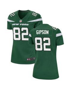 Women's New York Jets #82 Xavier Gipson Green Stitched Football Jersey(Run Small)