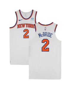 Women's New York Knicks #2 Miles McBride White Stitched Basketball Jersey (White)