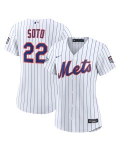 Women's New York Mets #22 Juan Soto Nike White 2026 All-Star Game Replica Jersey (White)