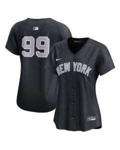 Women's New York Yankees #99 Aaron Judge Navy Alternate Limited Player Jersey