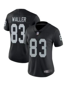 Women's Oakland Raiders #83 Darren Waller Black Vapor Untouchable Limited Stitched NFL Jersey(Run Small)
