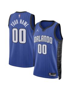 Women's Orlando Magic Royal 2022/23 Swingman Statement Edition Custom Jersey