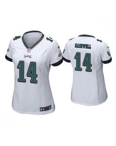 Women's Philadelphia Eagles #14 Kenneth Gainwell White Vapor Untouchable Limited Stitched Football Jersey(Run Small)