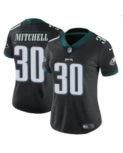 Women's Philadelphia Eagles #30 Quinyon Black 2024 Draft Vapor Untouchable Limited Stitched Football Jersey(Run Small)