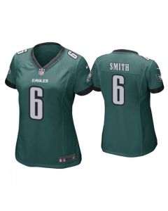 Women's Philadelphia Eagles #6 DeVonta Smith Green Vapor Untouchable Limited Stitched Football Jersey(Run Small)