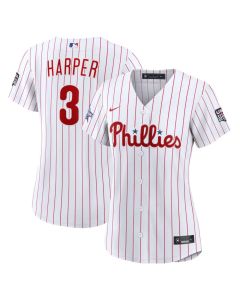 Women's Philadelphia Phillies #3 Bryce Harper White 2026 All-Star Game Replica Jersey (White)