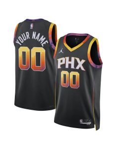 Women's Phoenix Suns Nike Black 2022/23 Swingman Statement Edition Custom Jersey (Black)