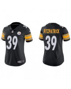 Women's Pittsburgh Steelers #39 Minkah Fitzpatrick Black Vapor Untouchable Limited Stitched NFL Jersey(Run Small)