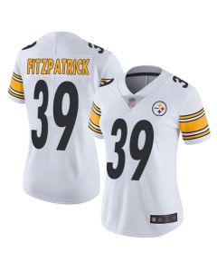 Women's Pittsburgh Steelers #39 Minkah Fitzpatrick White Vapor Untouchable Limited Stitched NFL Jersey(Run Small)
