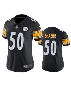 Women's Pittsburgh Steelers #50 Ryan Shazier Black Vapor Untouchable Limited Stitched NFL Jersey(Run Small)