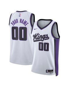 Women's Sacramento Kings Nike White Swingman Association Edition Custom Jersey (White)