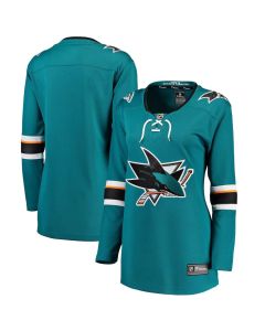 Women's San Jose Sharks Teal Home Jersey