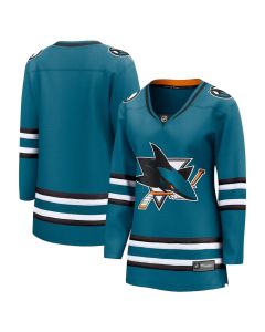 Women's San Jose Sharks Teal Home Jersey (Teal)