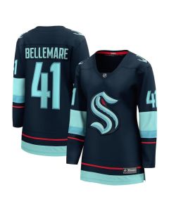 Women's Seattle Kraken #41 Pierre-Edouard Bellemare Deep Sea Blue Home Player Jersey