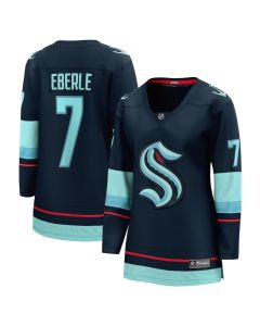 Women's Seattle Kraken #7 Jordan Eberle Navy Home Player Jersey