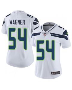 Women's Seattle Seahawks #54 Bobby Wagner White Vapor Untouchable Limited Stitched NFL Jersey(Run Small)