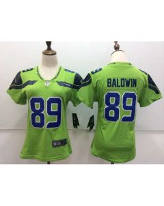 Women's Seattle Seahawks #89 Doug Baldwin Green Untouchable Limited Stitched NFL Jersey