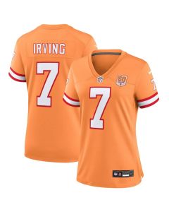 Women's Tampa Bay Buccaneers #7 Bucky Irving Creamsicle 50th Season Game Jersey