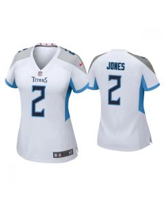 Women's Tennessee Titans #2 Julio Jones white Vapor Untouchable Limited Stitched Football Jersey(Run Small)