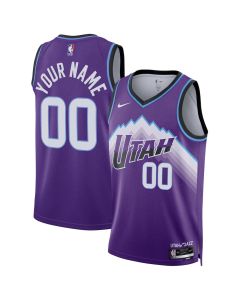 Women's Utah Jazz Nike Purple Swingman Icon Edition Custom Jersey