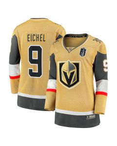 Women's Vegas Golden Knights #9 Jack Eichel Gold 2026 Stanley Cup Final Jersey
