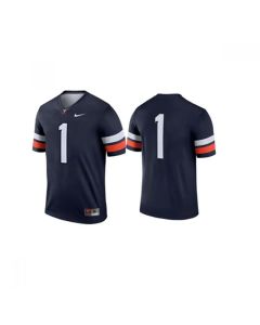 Women's Virginia Cavaliers Navy Dri-fit Legend Stitched Football Jersey