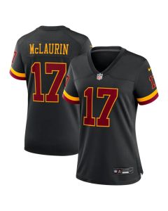 Women's Washington Commanders #17 Terry McLaurin Nike Black Hail Raiser Alternate Game Jersey (Black)