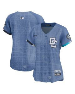 Women's Washington Nationals Blue 2025 City Connect Limited Jersey