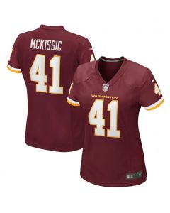 Women's Washington Redskins #41 J.D. McKissic Red Vapor Untouchable Limited Stitched Jersey(Run Small)