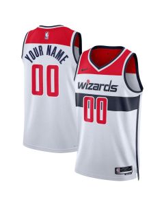 Women's Washington Wizards Nike White Swingman Association Edition Custom Jersey