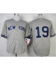 Yankees #19 Masahiro Tanaka Grey Stitched MLB Jersey