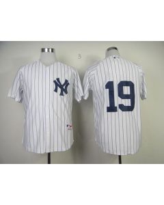 Yankees #19 Masahiro Tanaka White Stitched MLB Jersey