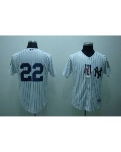 Yankees #22 Jacoby Ellsbury White Stitched MLB Jersey
