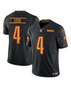 Youth #4 Frankie Luvu Black Washington Commanders F.U.S.E. Vapor Untouchable Limited Stitched Football Jersey (Black)
