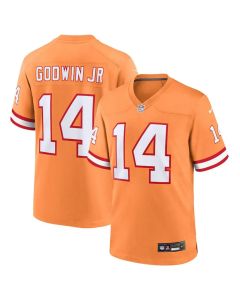 Youth '76 Tampa Bay Buccaneers #14 Chris Godwin Orange Player Game Jersey (Orange)