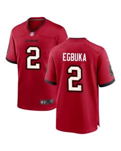Youth '76 Tampa Bay Buccaneers #2 Emeka Egbuka Red Player Game Jersey (Red)