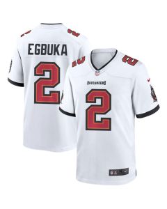 Youth '76 Tampa Bay Buccaneers #2 Emeka Egbuka White Player Game Jersey (White)