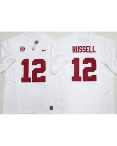Youth Alabama Crimson Tide #12 Keelon Russell White 2026 Vapor F.U.S.E. Limited Jersey (2026)