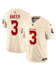Youth Arizona Cardinals #3 Budda Baker Cream Rivalries Collection F.U.S.E. Vapor Limited Stitched Jersey (Cream)