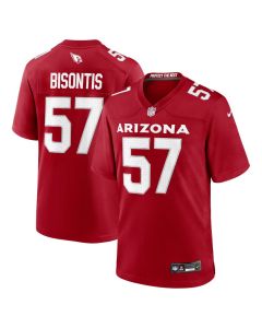 Youth Arizona Cardinals #57 Chase Bisontis Red 2026 NFL Draft Game Jersey