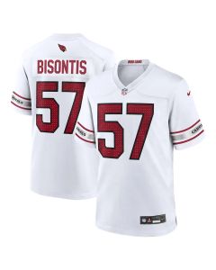 Youth Arizona Cardinals #57 Chase Bisontis White 2026 NFL Draft Game Jersey