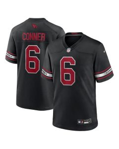 Youth Arizona Cardinals #6 James Conner Nike Black Game Jersey (Black)