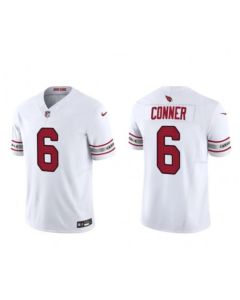 Youth Arizona Cardinals #6 James Conner White 2023 F.U.S.E. Vapor Untouchable Limited Stitched Football Jersey (White)