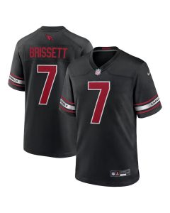 Youth Arizona Cardinals #7 Jacoby Brissett Nike Black Alternate Game Jersey
