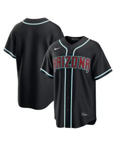 Youth Arizona Diamondbacks Nike Fashion Replica Black Out Jersey (Black)