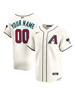 Youth Arizona Diamondbacks Nike White Home Limited Custom Jersey