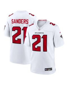 Youth Atlanta Falcons #21 Deion Sanders Nike White Retired Player Game Jersey (White)