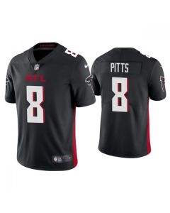 Youth Atlanta Falcons #8 Kyle Pitts Black Vapor Untouchable Limited Stitched Jersey